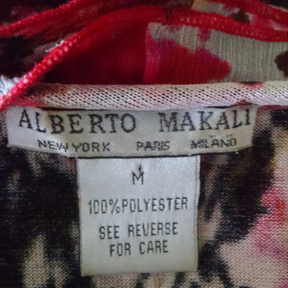 ALBERTO MAKALI Ruffled  Top - Picture 4 of 5